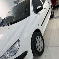 پژو 206 SD (صندوق دار) 1390 سفید V1
