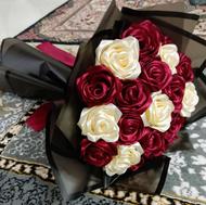دسته گل روبانی و باکس گل روبانی