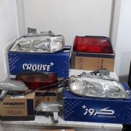 چراغ جلو و چراغ عقب پژو پارس درحد نو