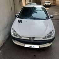 ماشین 206 sd موتور tu5 رنگ سفید
