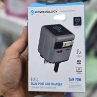 شارژر دیواری Powerology Halo Gan 7Ow