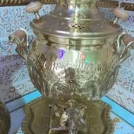 سماورذغالی برنجی