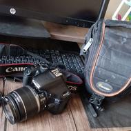 دوربین کانن Canon 550D به همراه لنز و لوازم