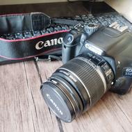 دوربین کانن Canon 550D (استفاده شخصی) به همراه لنز و لوازم