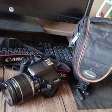 دوربین کانن Canon 550D به همراه لنز و لوازم
