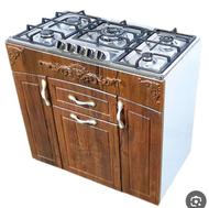فروش گاز استیل با کابینت باهم 17800 ارسال رایگان