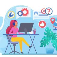 استخدام بازاریاب تلفنی خانم