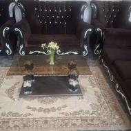 مبل راحتی و میز عسلی