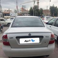 تیبا صندوق دار (بنزینی) 1392 سفید
