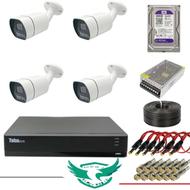 قبل از گرانی بخرید/پک 4دوربین مداربسته قیمت کارخانه/عالی