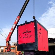 کوره زغال صنعتی نسل جدید چندلایه فول اتومات با قفسه داخلی