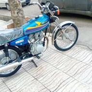 موتور 125 تمیز خانگی