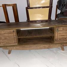 میز تی وی چوبی