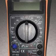 مولتیمتر دیجیتال DT-832 نو