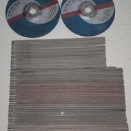 سنگ برش نو SwatyRasant + الکترود جوشکاری E6013 نو