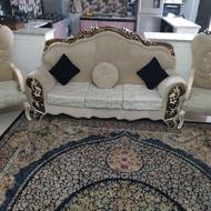 مبل نیمه سلطنتی 7نفره با میز عسلی