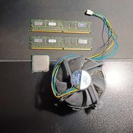 قطعات استوک، Pentium 4 + دو رم DDR2 1G + فن Intel