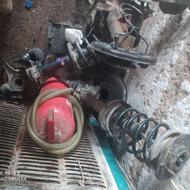 اکسل کامل و کمک جلو405 کامل و کمک عقب پژو با سرپلوس ها