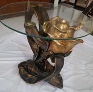 دو عدد میز طرح گل