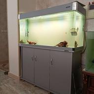 اکواریوم 120 ماهیران با فیلتر ایهام و نور والواشر