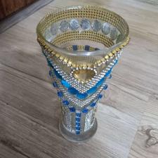 گلدان شیشه تزئینی