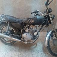 موتور 125 پلاک ملی