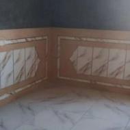 کاشی کاری سرامیک کف موزائک جدول سنگ پذیرفته میشود