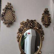 آیینه و جاشمعی رزین