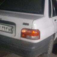 پراید صندوق دار سفید بنزینی