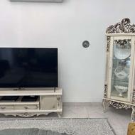 فروش ست میز تلویزیون با ویترین تمیز