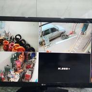 پک 4 عددی دوربین وارم لایت به همراه متعلقات با نصب