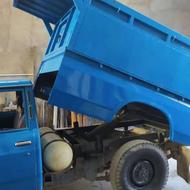 بارگیری و حمل خاک و نخاله کرایه با نیسان وانت کمپرسی