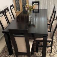 میز غذاخوری 8 نفره چوب نراد