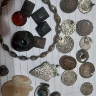 یک عددستبدنقر11گرم 50 سوت 10 عددسکه نقره وتیله
