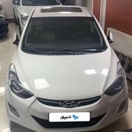 هیوندای النترا 2014 سفید بسیار عالی