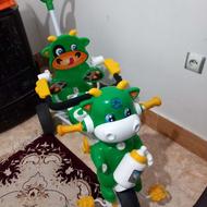 سه چرخه کودک سبز رنگ
