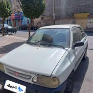 پراید 82 سالم بی رنگ شاسی جلو خورده پول لازمم
