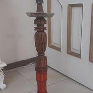 قلیان چوبی همراه تنگوسری وقلیان برنجی