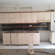 کابینت فلزی درب mdf