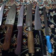 5عدد چاقو ویک چاقو تیزکن