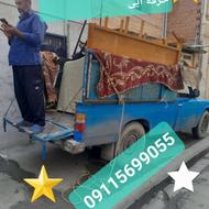 اثاثکشی با نیسان با پتو وضربه گیر،پل ستیر