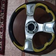 یک عدد فرمان تزئینی خودرو جهت فروش