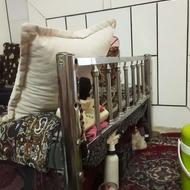 تخت خواب یکنفره استیل