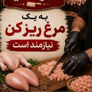 به یک مرغ ریز کن برای هایپر پروتئین نیازمندیم