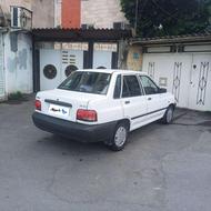 پراید 92 بی رنگ شاسی سالم