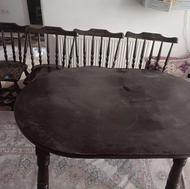 میز نهارخوری 4 نفره جنس چوب عالی