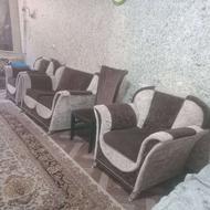 یکدست مبل هفت نفره سالم وتمیز