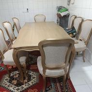 میزا غدا خوری مدل کلاسیک 8 نفر