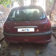 206 مدل 81موتور و گیربکس سالم