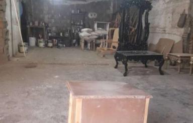 سالن 160متری ارتفاع 4 متر دارای برق سه فاز